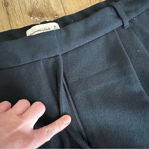 Abercrombie & Fitch Women’s Black Wide Leg Business Dress Pant Sz XLs NWT - Picture 4 of 9
